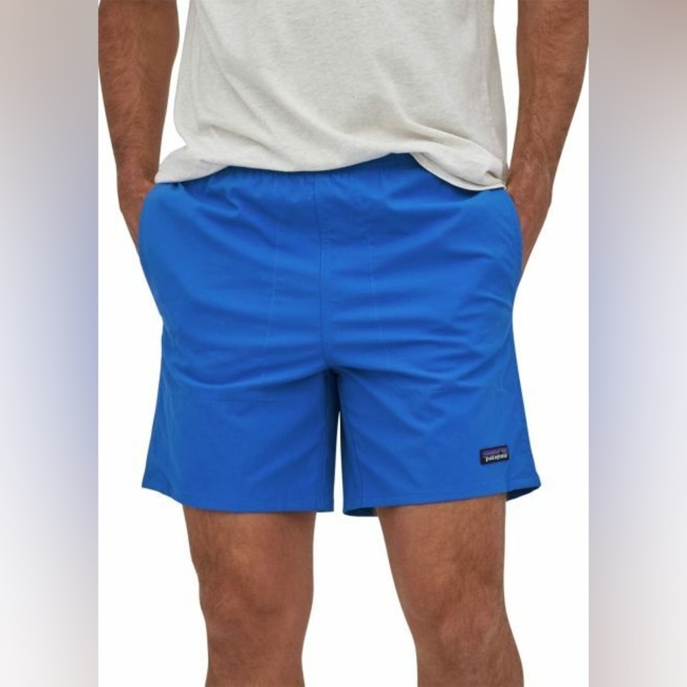 Patagonia Baggies 6.5 Inch Boardies Bayou Blue Size L